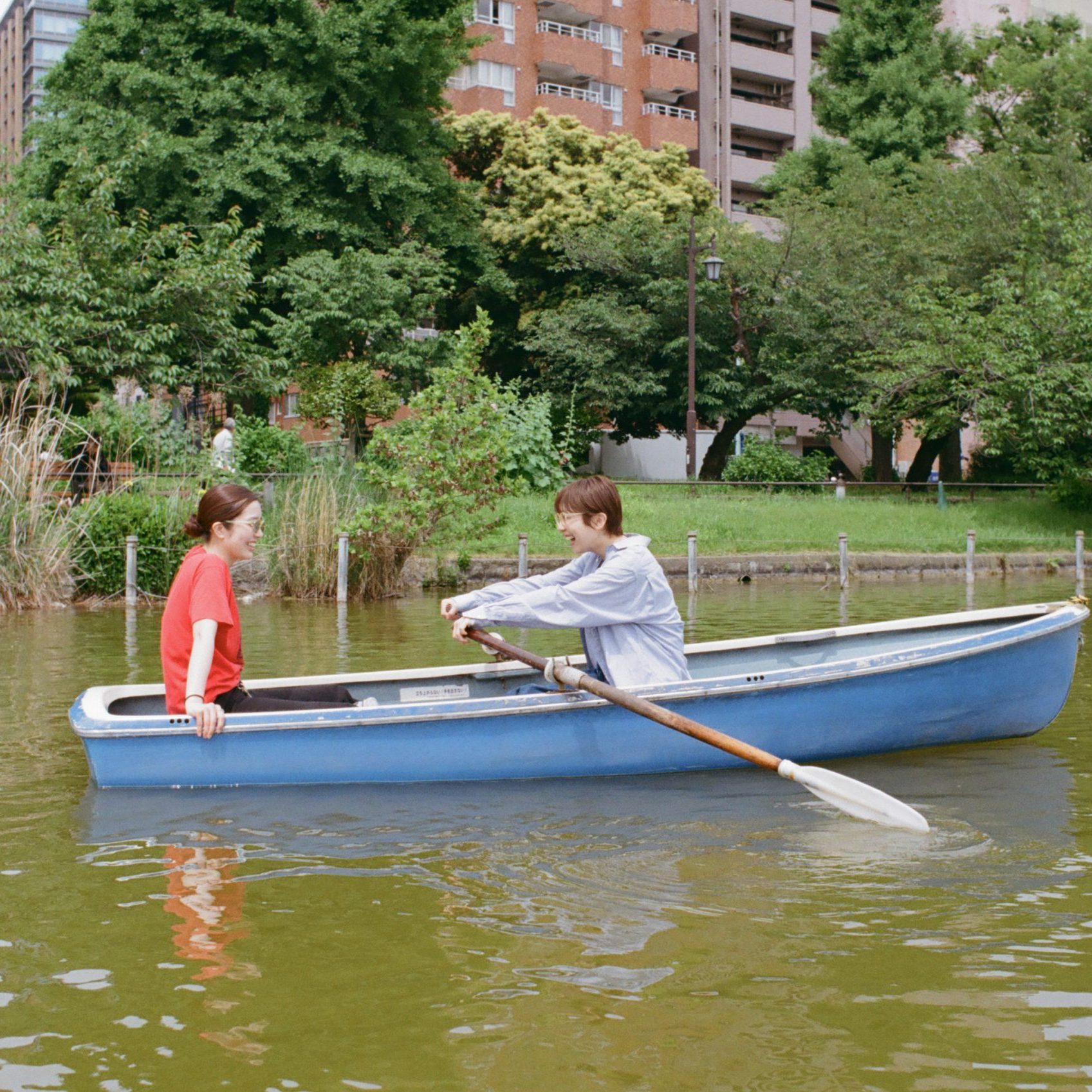 不忍池でボートを漕ぐ朝　haru.&times;柴田聡子【前編】