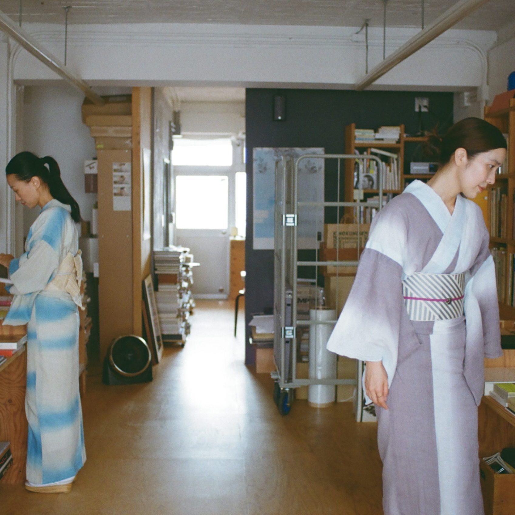 浴衣を着てお散歩をする朝　haru.&times;伊藤仁美【前編】